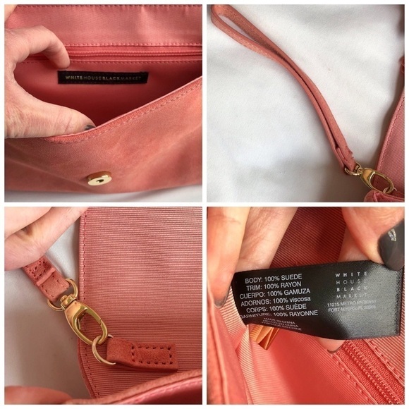 White House Black Market Tassel Clutch Bag - Picture 7 of 7